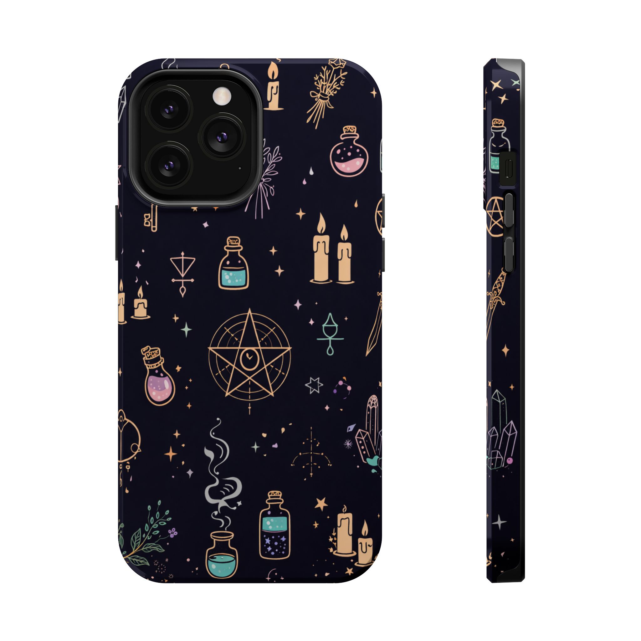 Coven Symbols – Witchcraft Icons Magic iPhone Case - Image 16