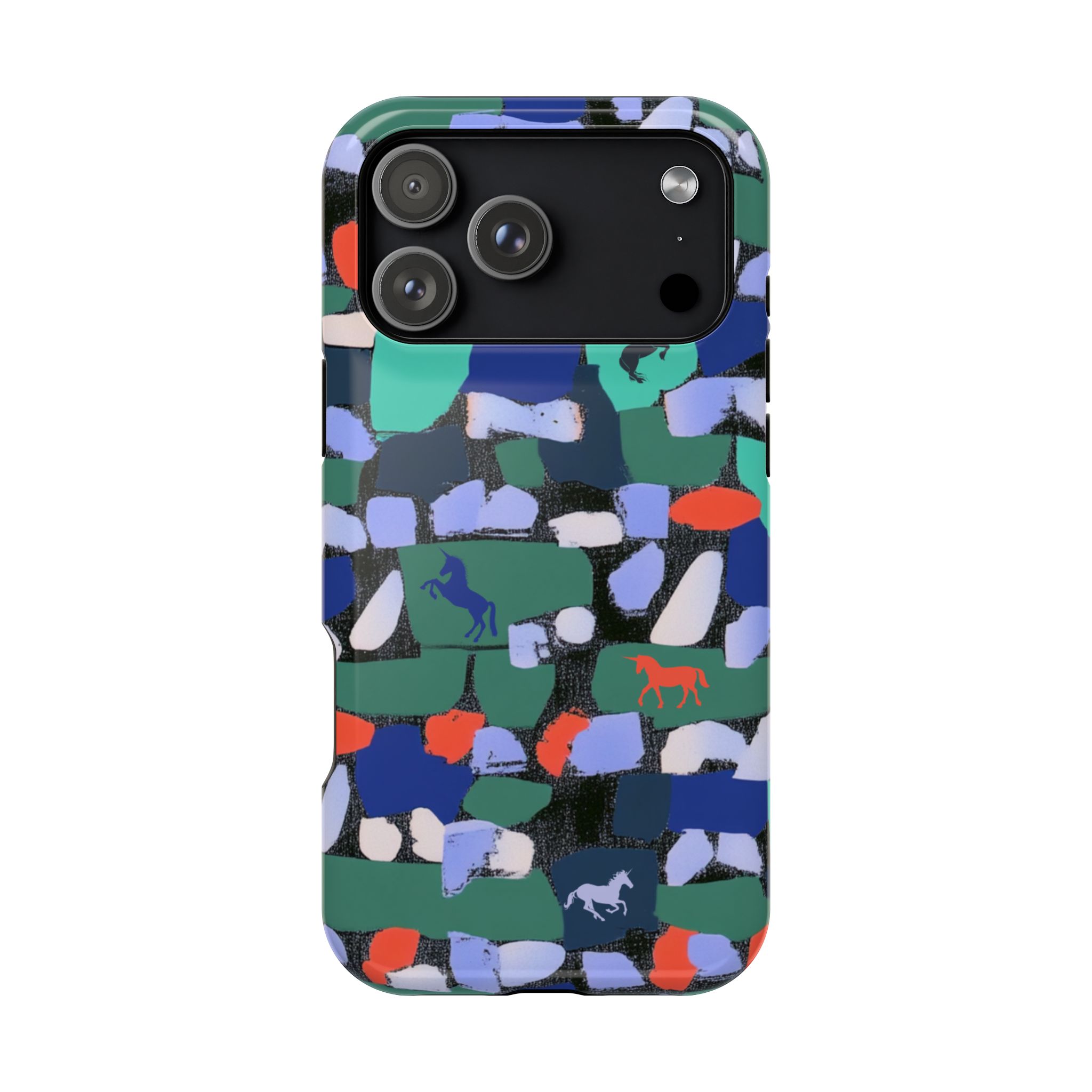 Myth Mosaic – Unicorn Fantasy iPhone Case - Image 135