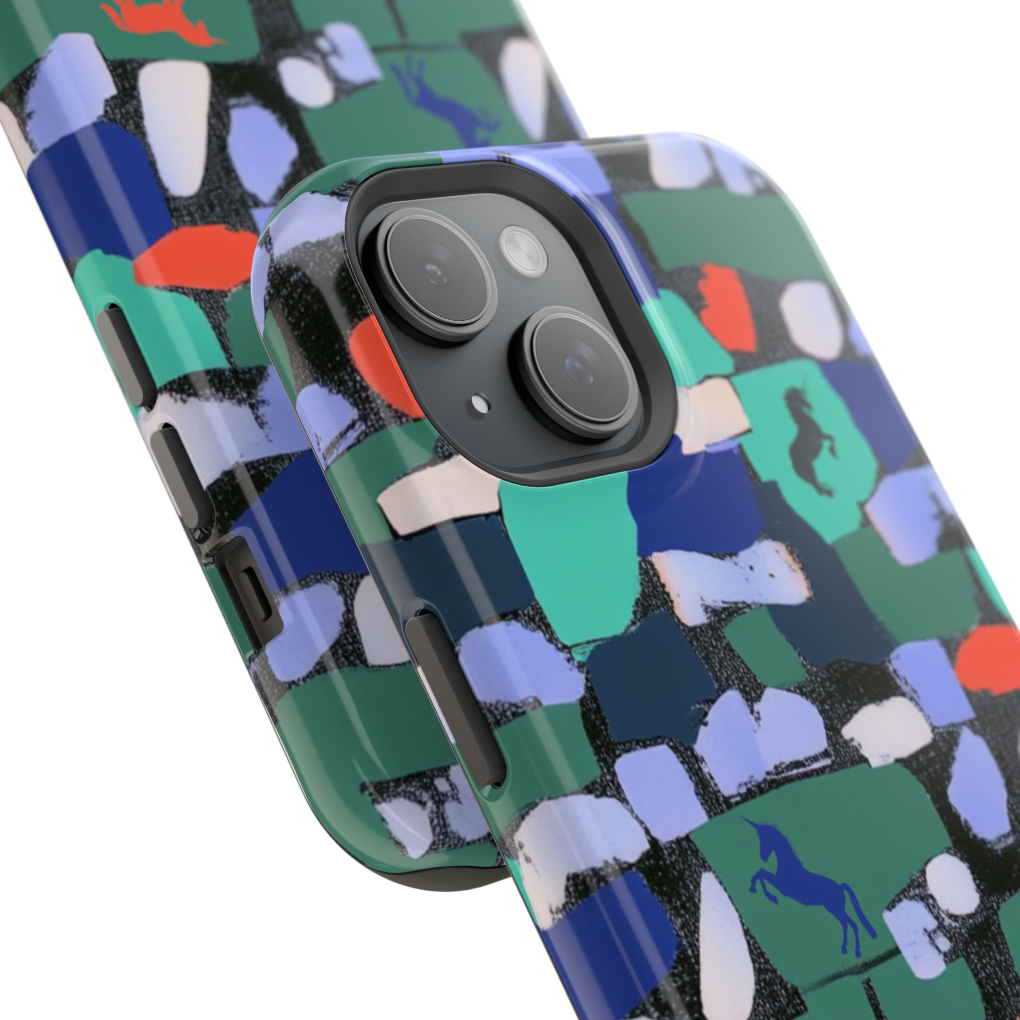 Myth Mosaic – Unicorn Fantasy iPhone Case - Image 67
