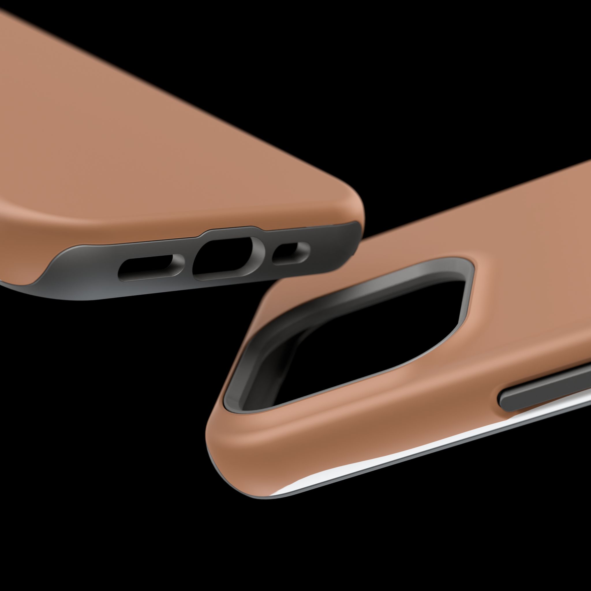 Terracotta Glow – Warm Clay iPhone Case - Image 80