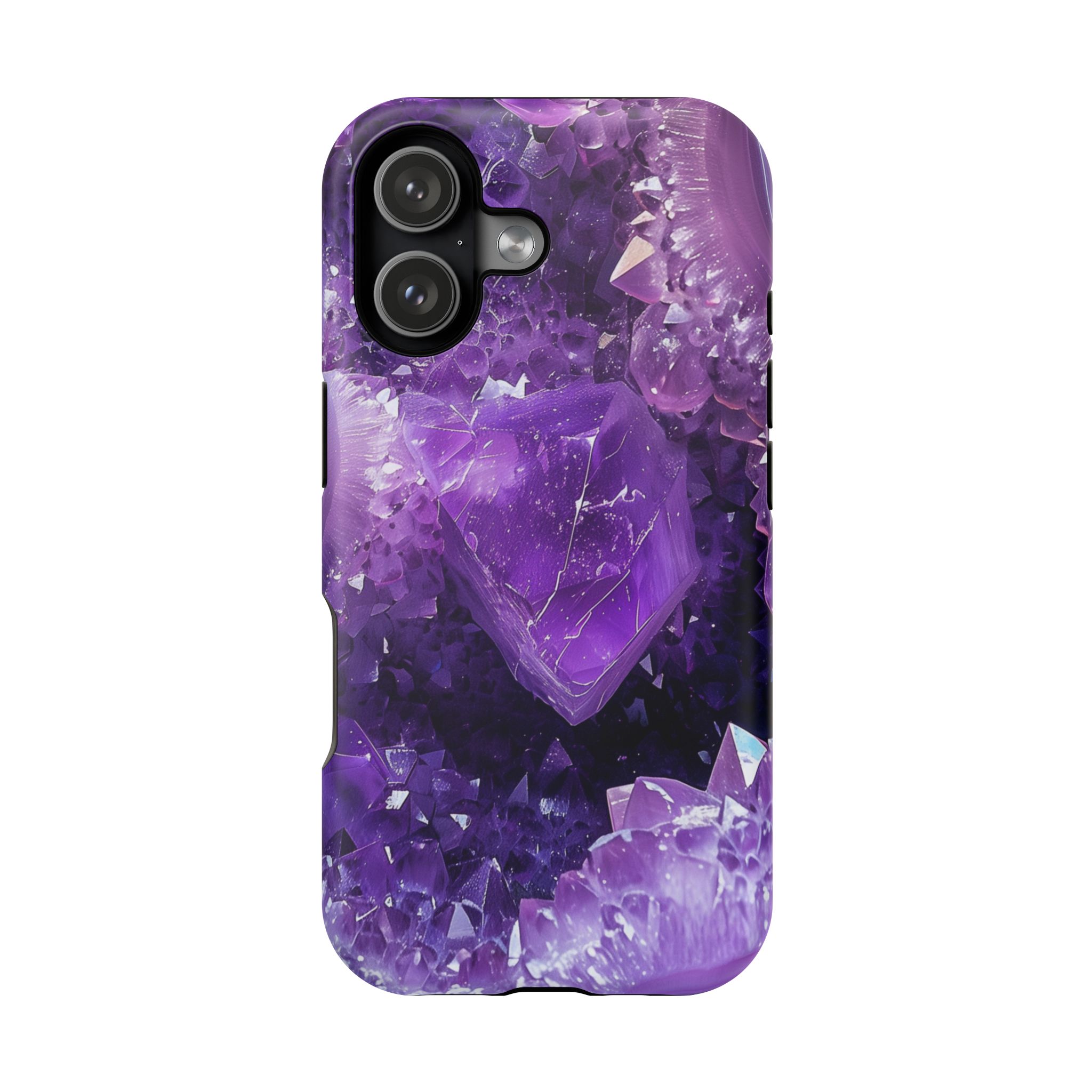 Violet Vice – Amethyst Geode Crystal iPhone Case - Image 34