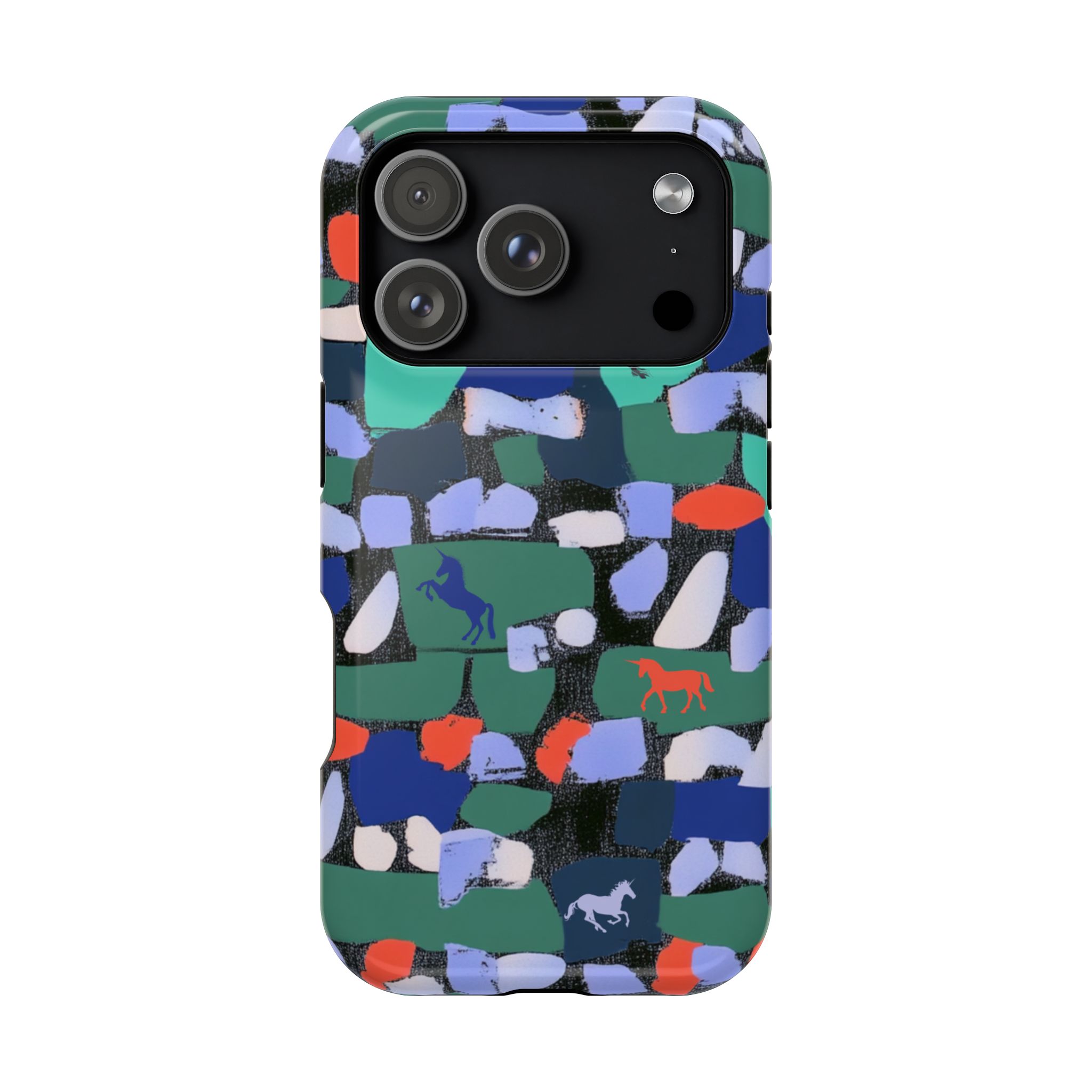 Myth Mosaic – Unicorn Fantasy iPhone Case - Image 133