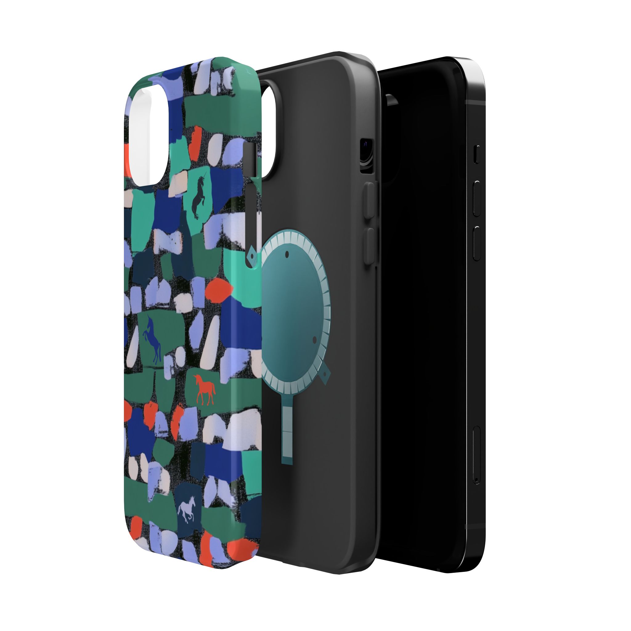 Myth Mosaic – Unicorn Fantasy iPhone Case - Image 19