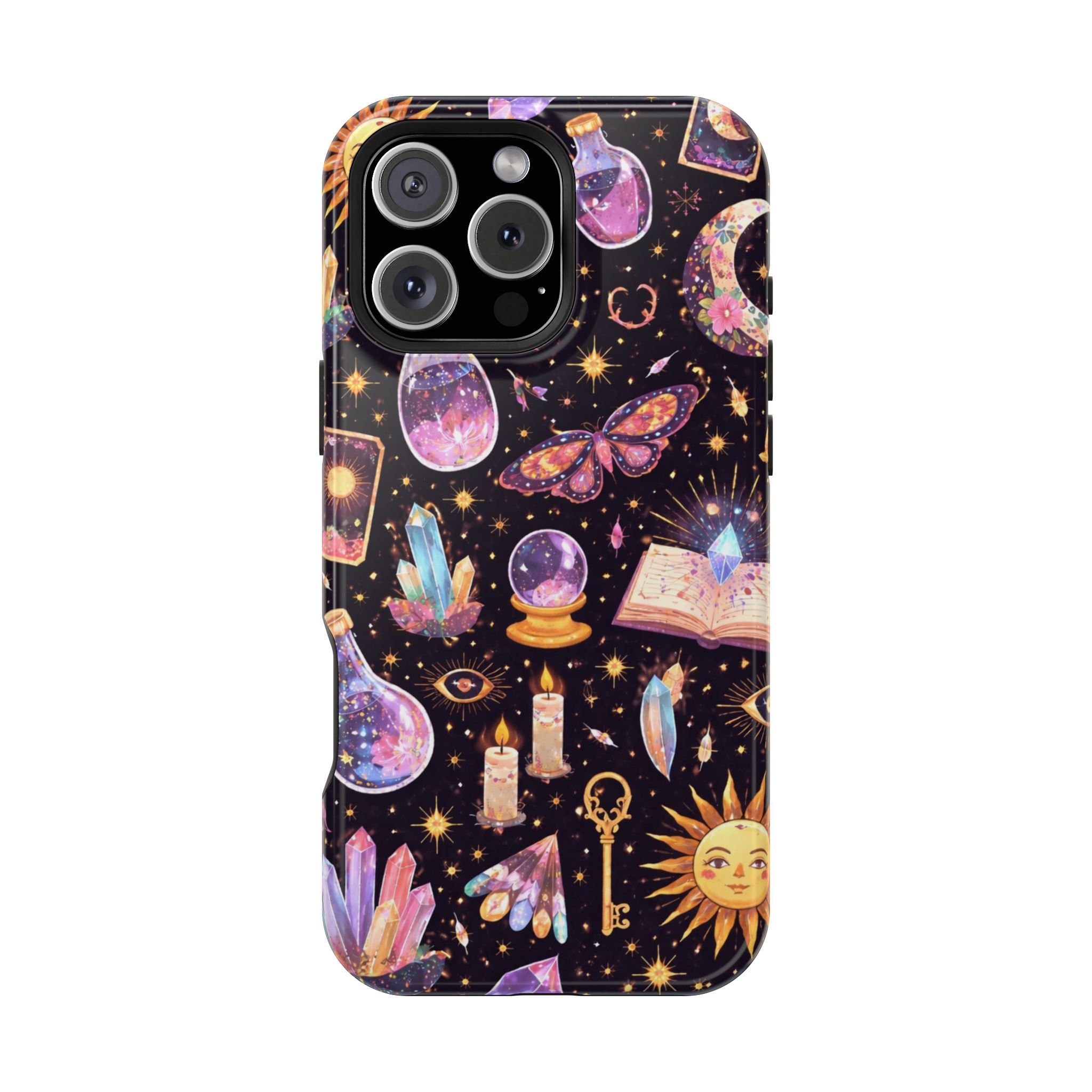 Cosmic Alchemy – Mystical Celestial Magic iPhone Case - Image 32