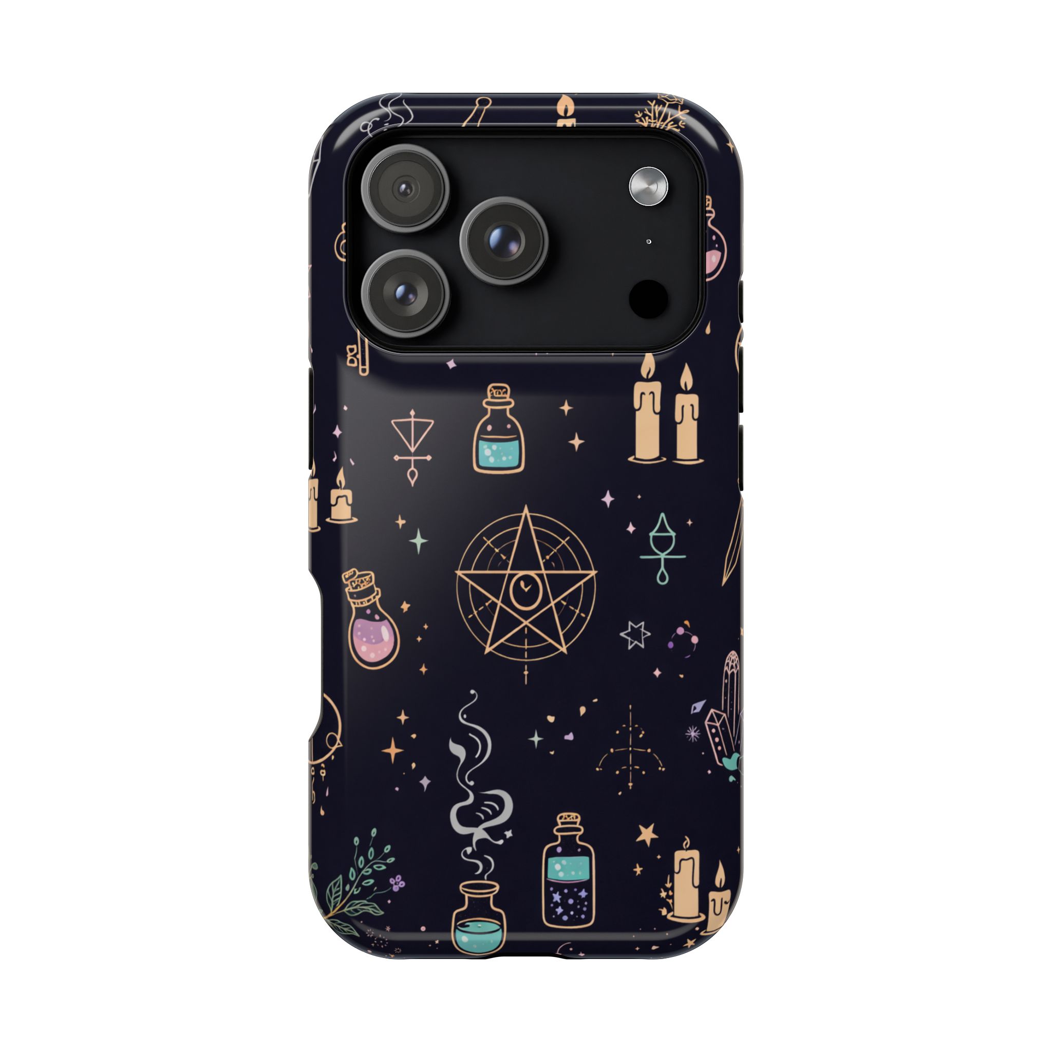 Coven Symbols – Witchcraft Icons Magic iPhone Case - Image 37
