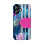 Neon Bloom iPhone Case