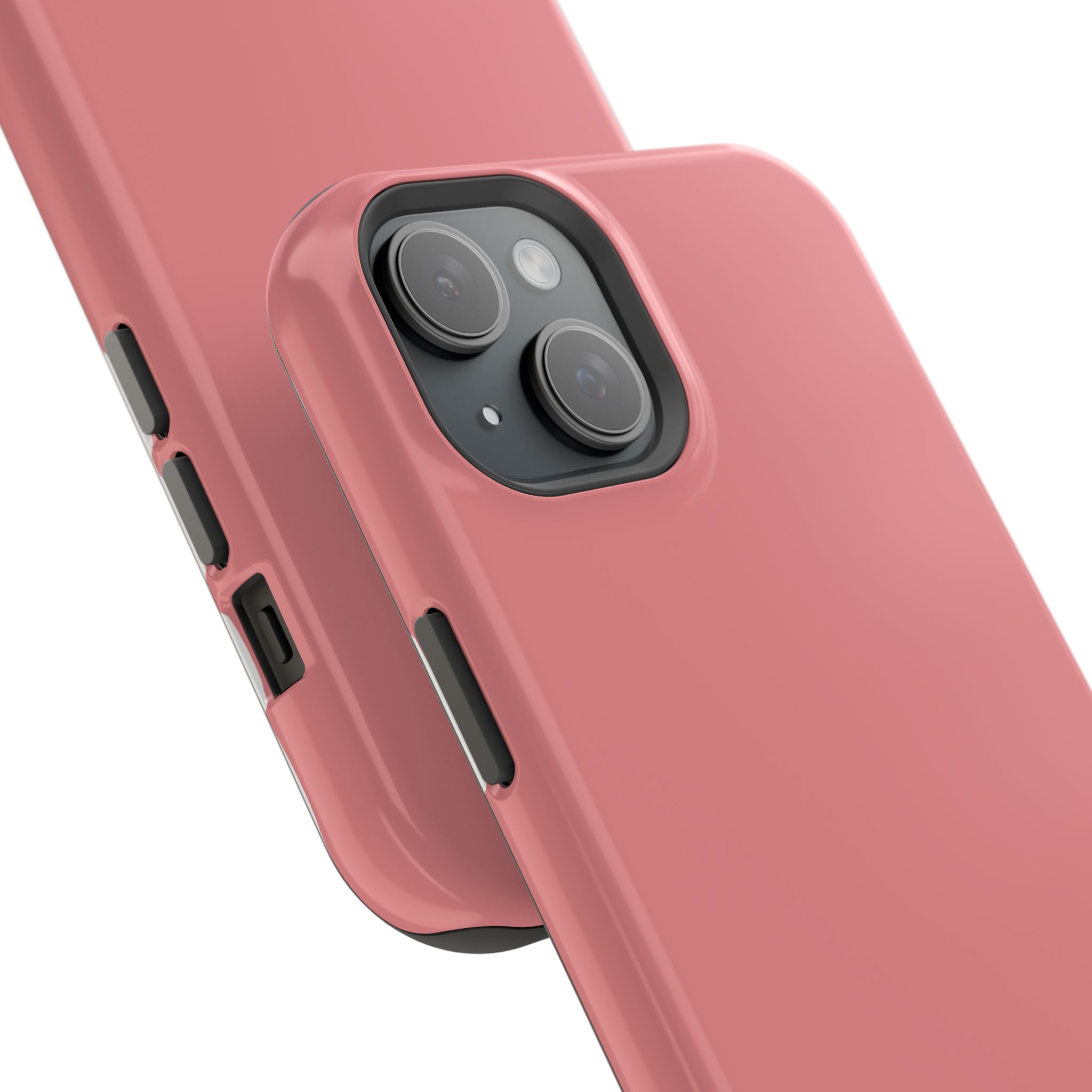 Rosewood Red – Soft Rose Red iPhone Case - Image 83