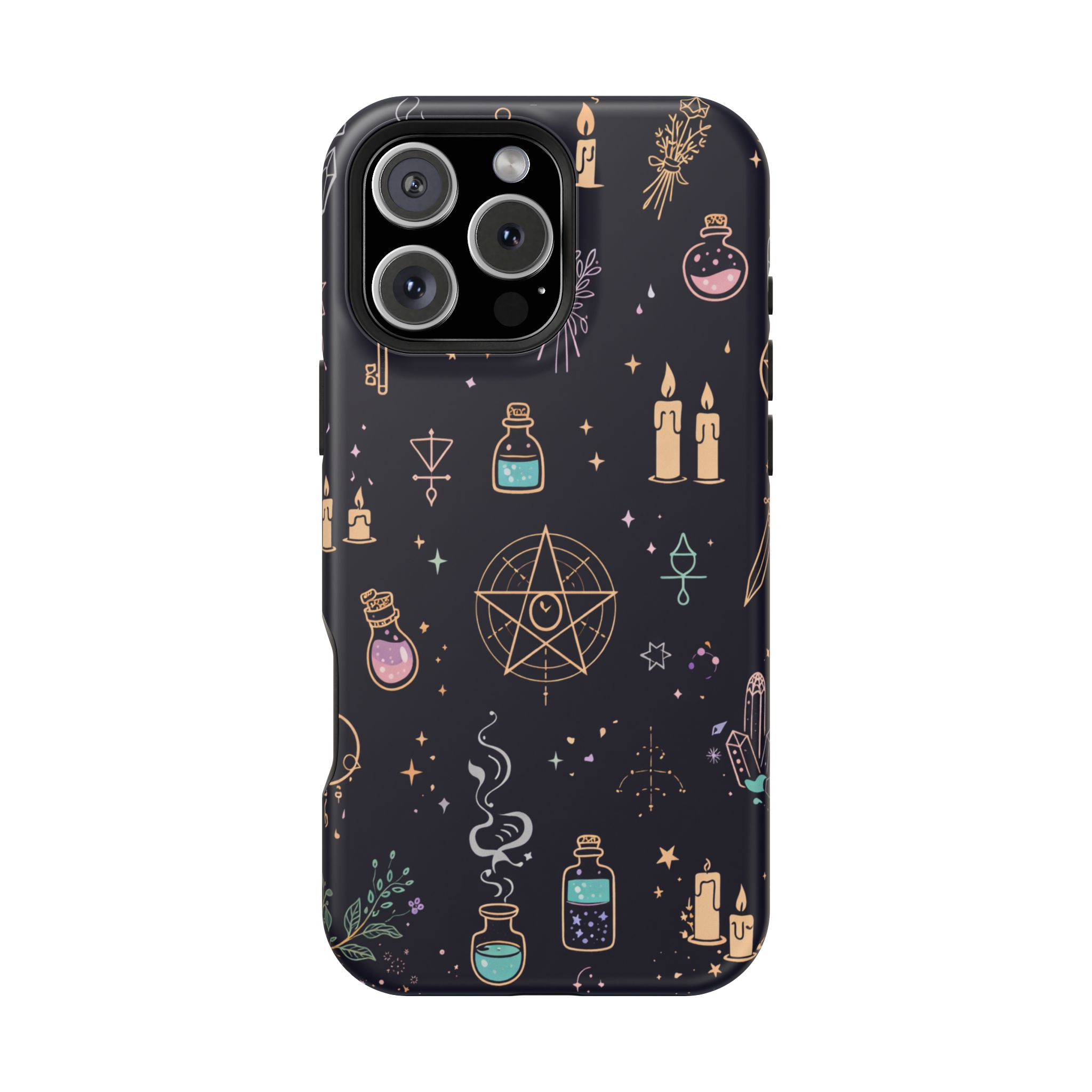Coven Symbols – Witchcraft Icons Magic iPhone Case - Image 33