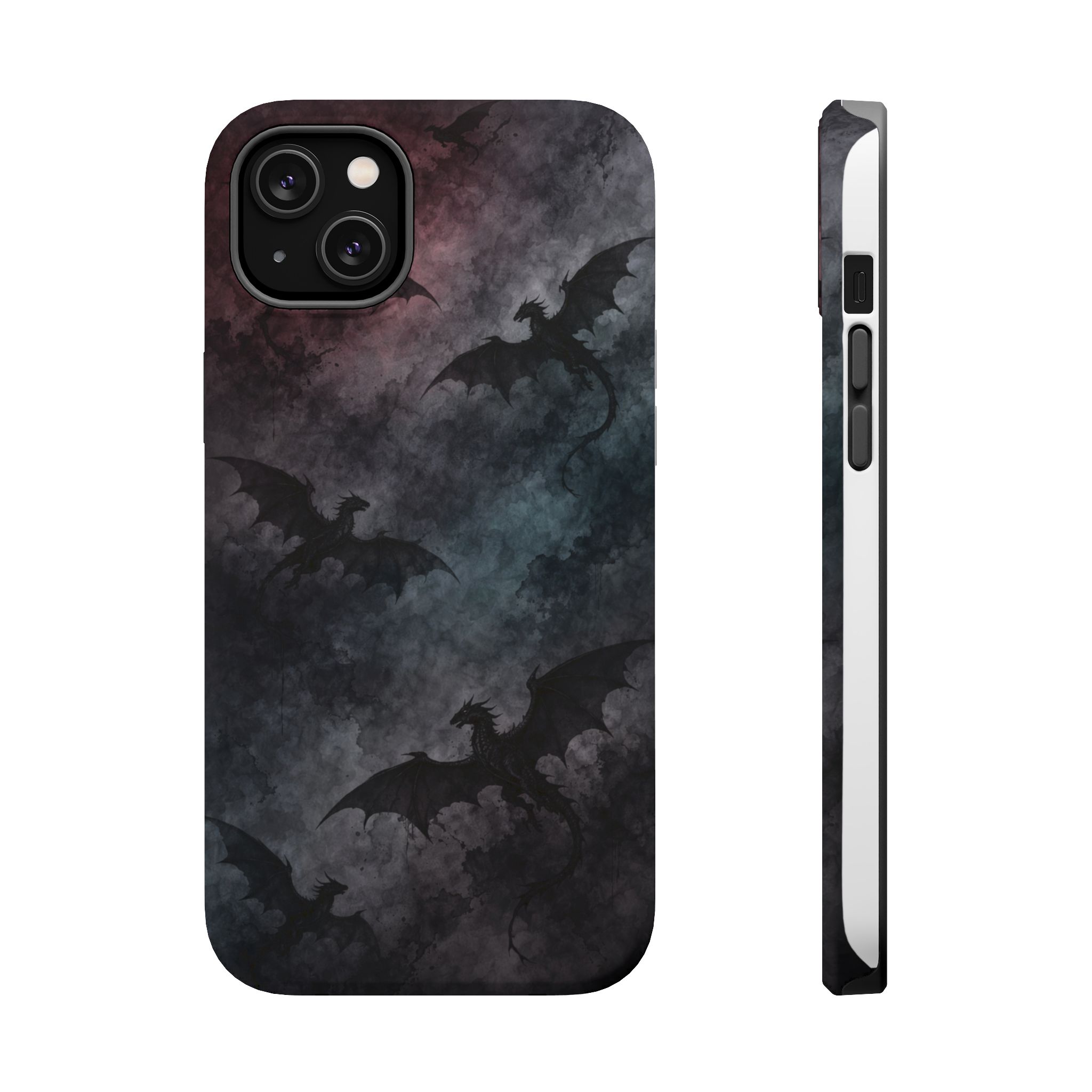 Shadow Flight – Dark Dragon Gothic iPhone Case - Image 7