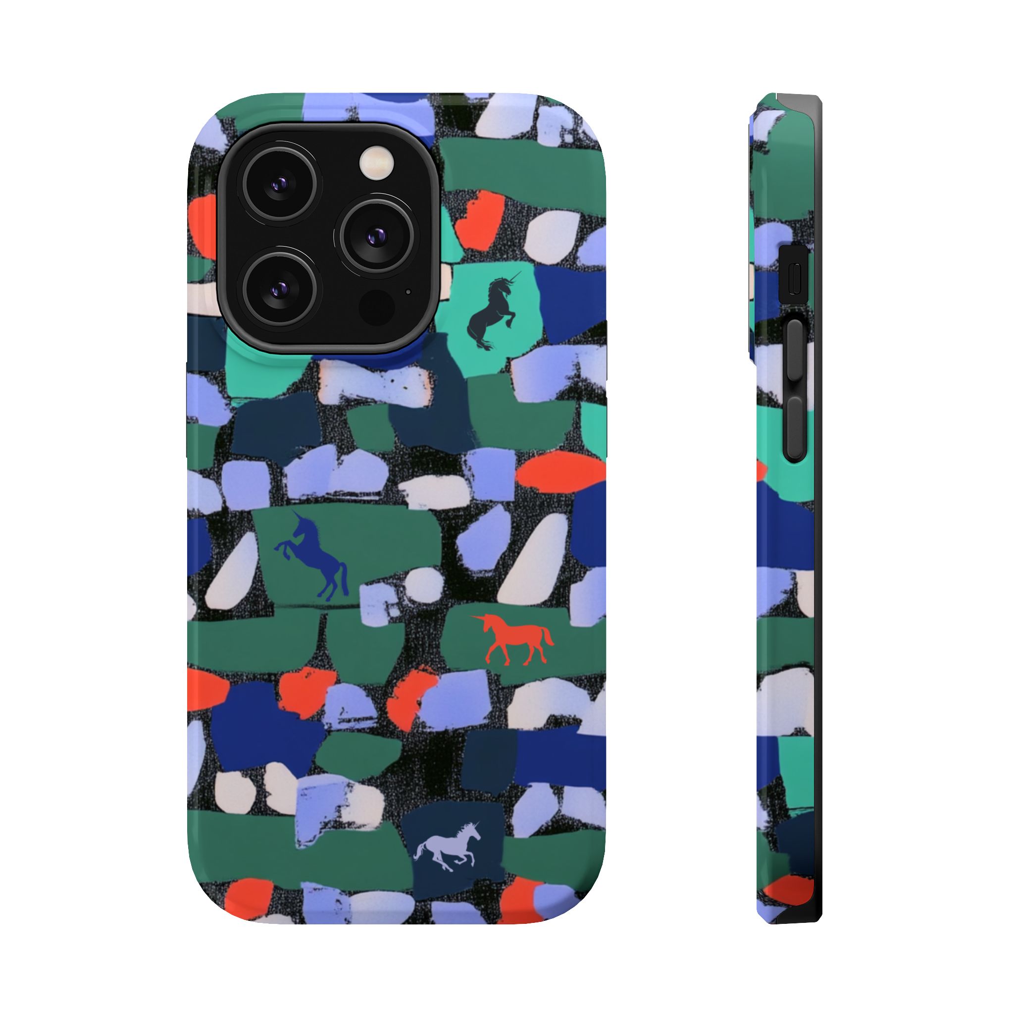 Myth Mosaic – Unicorn Fantasy iPhone Case - Image 10