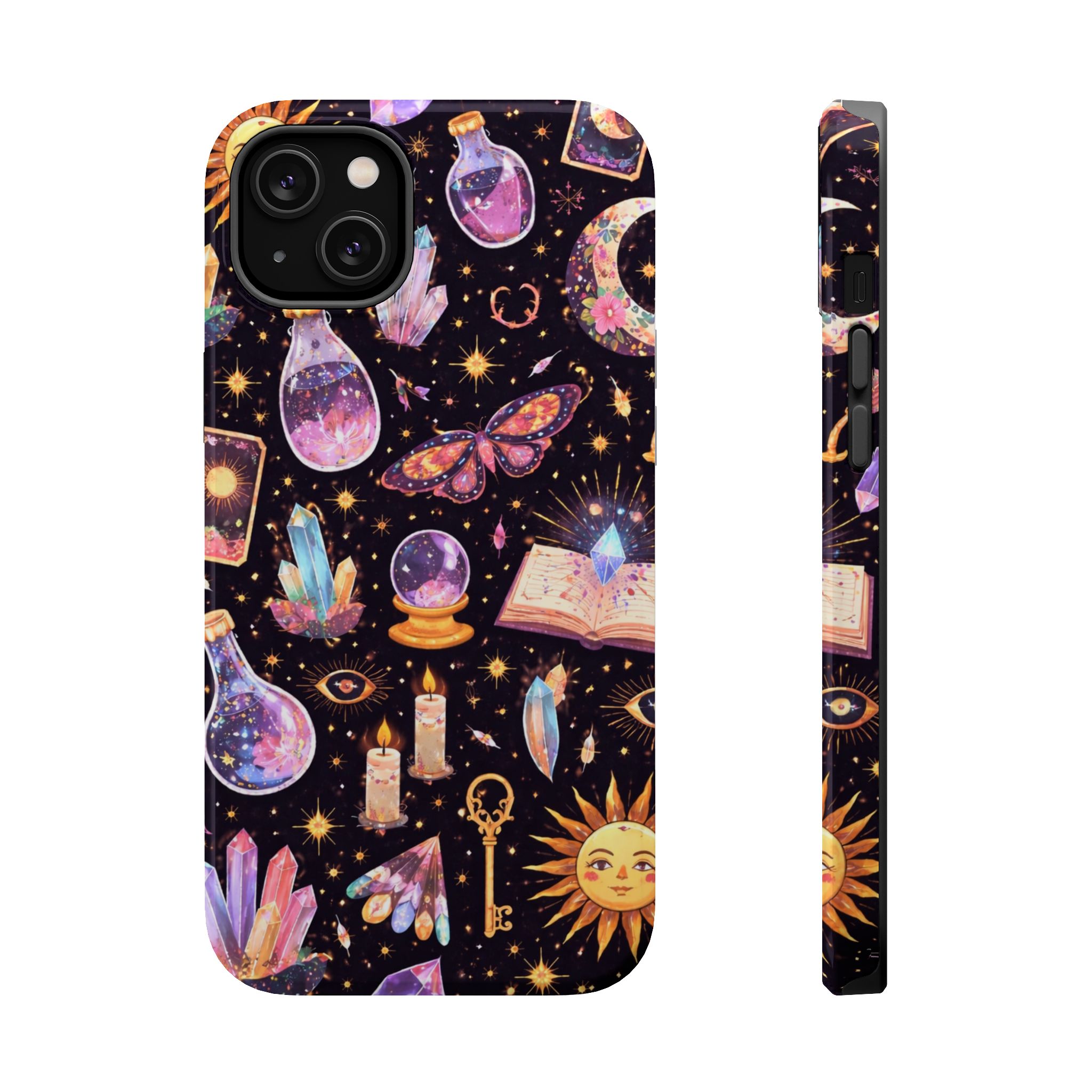 Cosmic Alchemy – Mystical Celestial Magic iPhone Case - Image 6