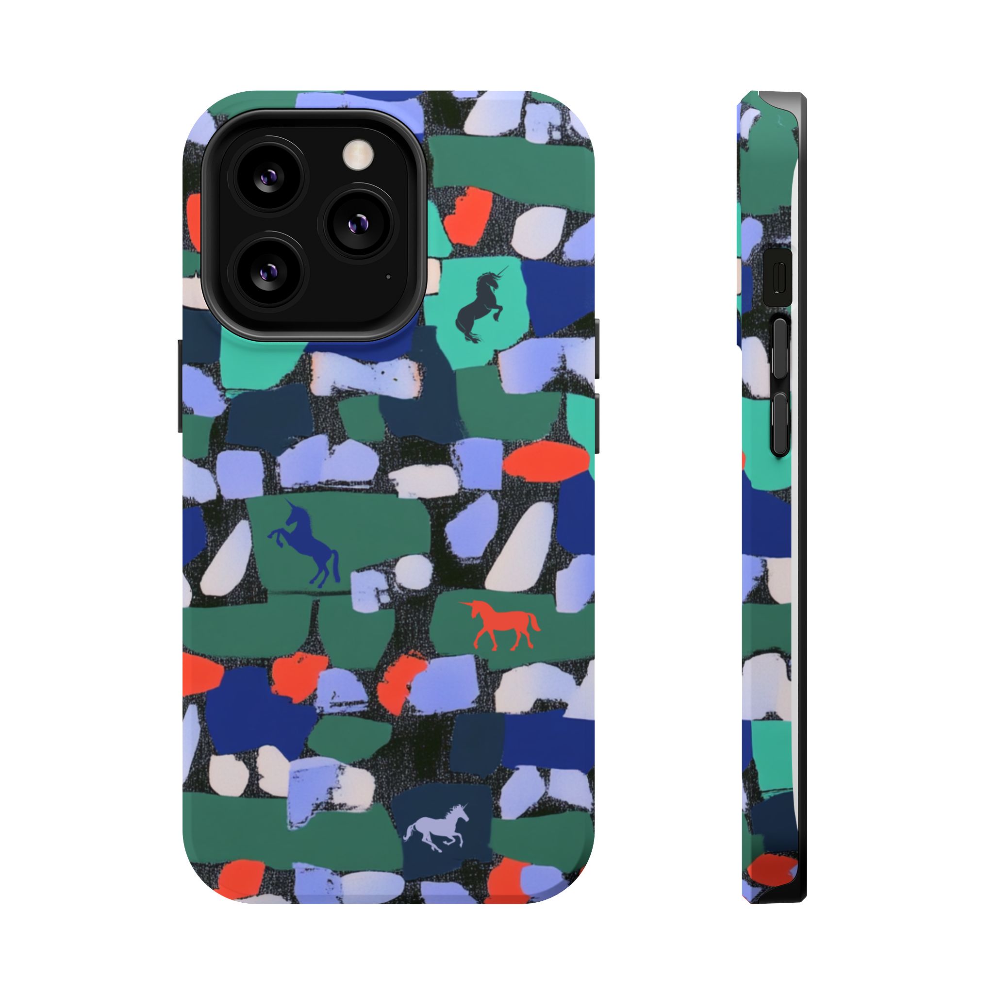 Myth Mosaic – Unicorn Fantasy iPhone Case - Image 54