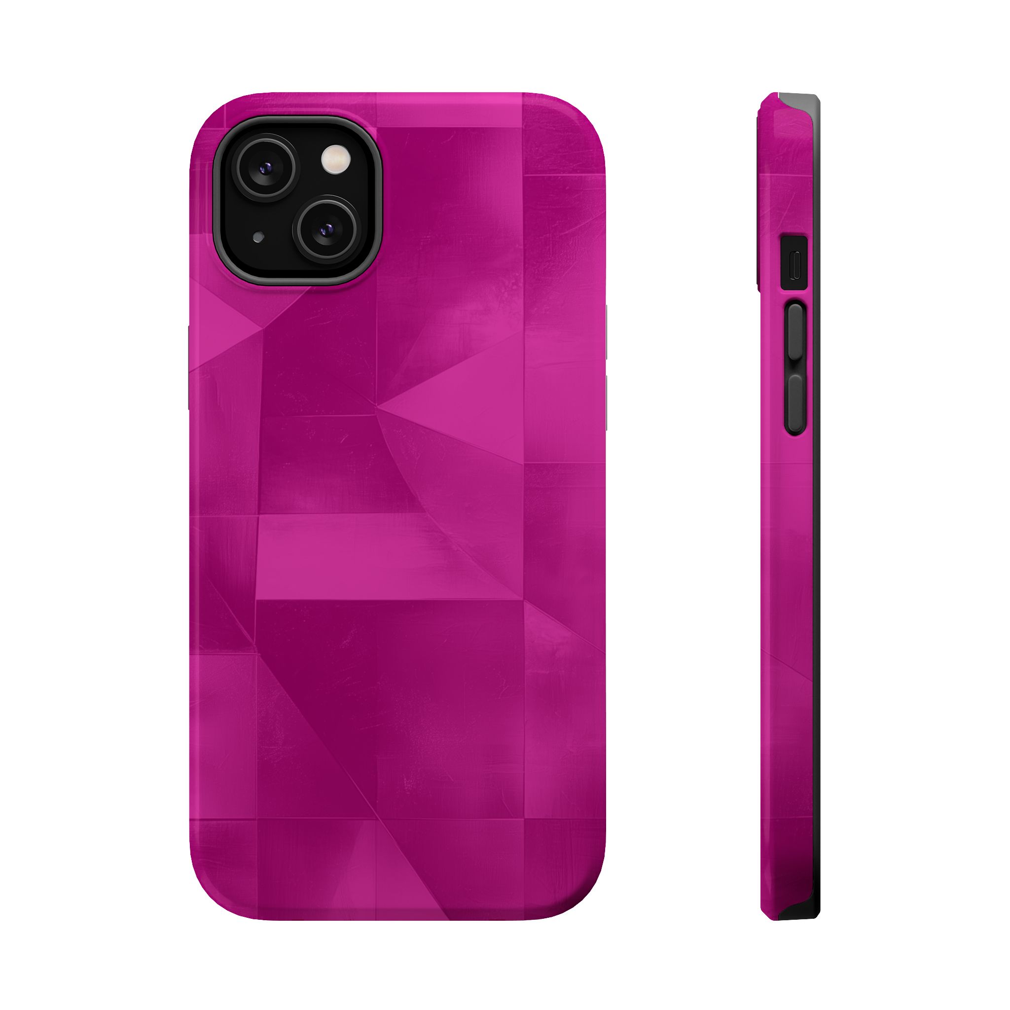 Vivid Orchid – Neon Pink iPhone Case - Image 6