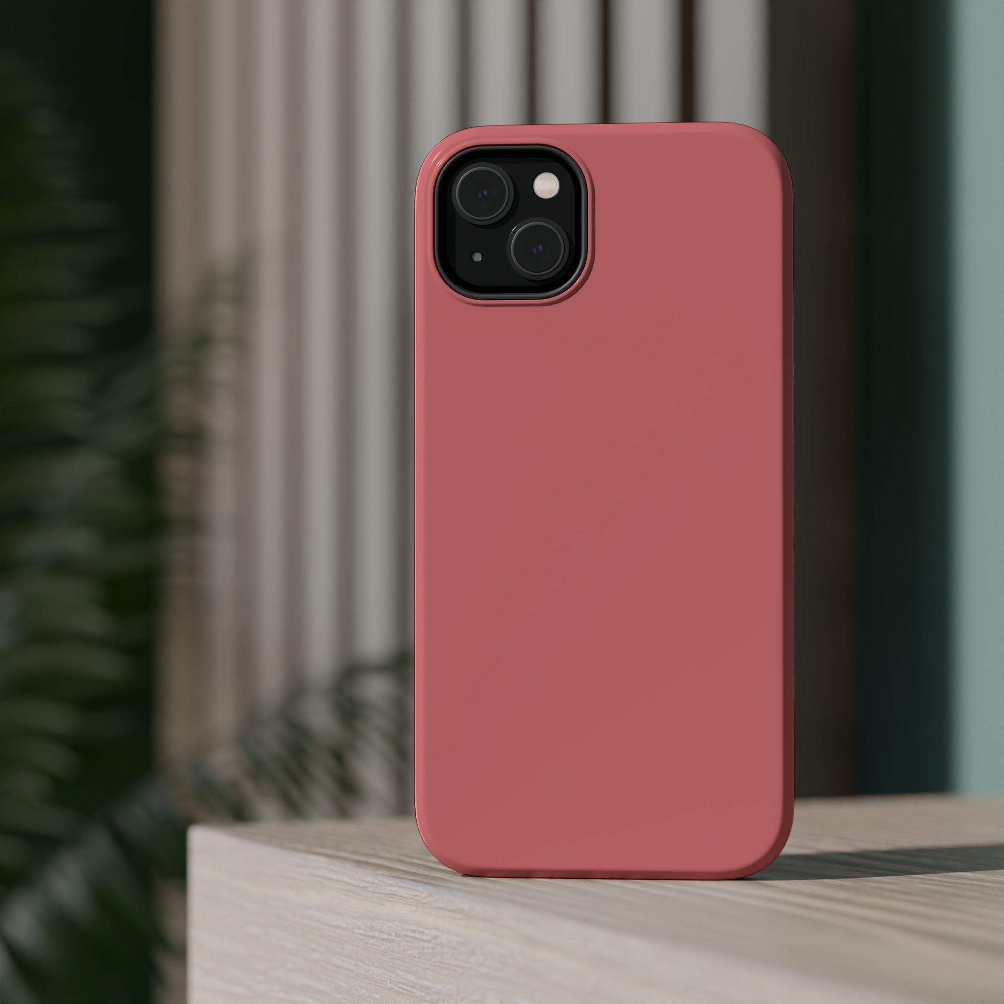Rosewood Red – Soft Rose Red iPhone Case - Image 21