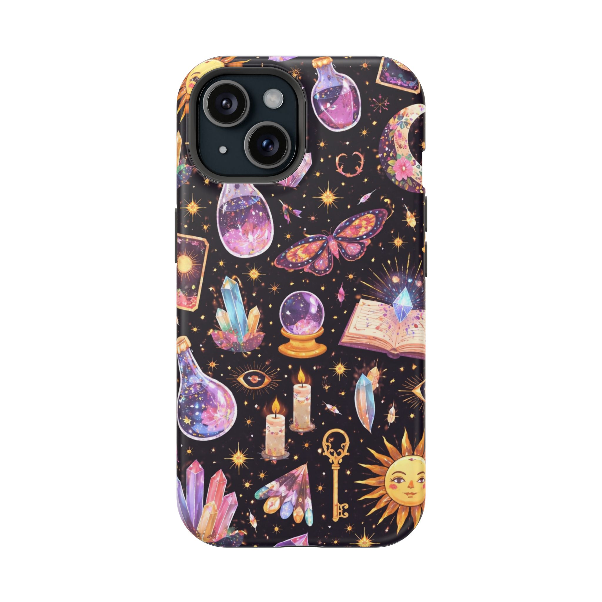 Cosmic Alchemy – Mystical Celestial Magic iPhone Case - Image 19