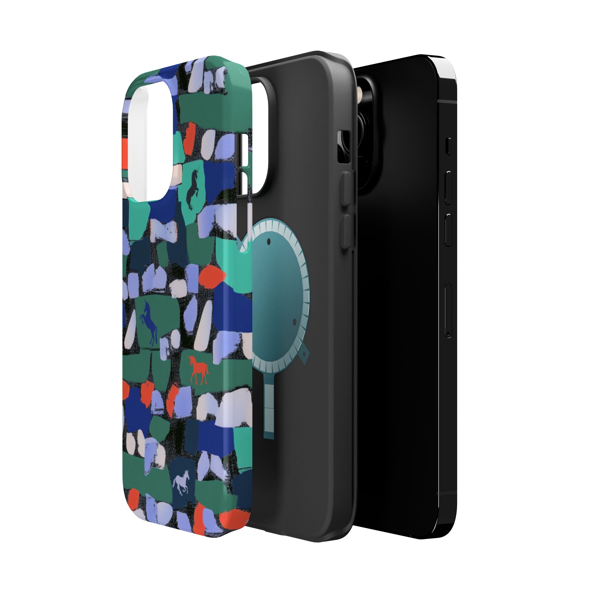 Myth Mosaic – Unicorn Fantasy iPhone Case - Image 27