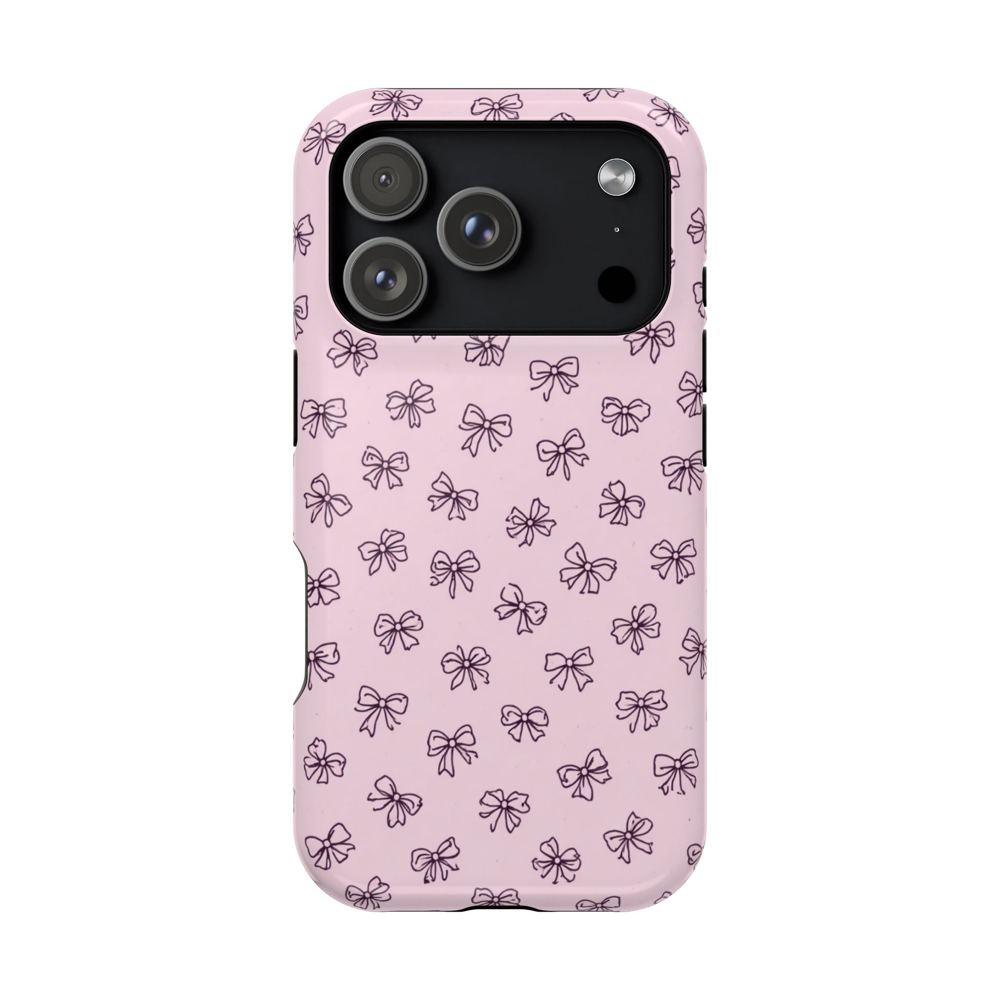 Blush Bows – Pink Bow iPhone Case - Image 37