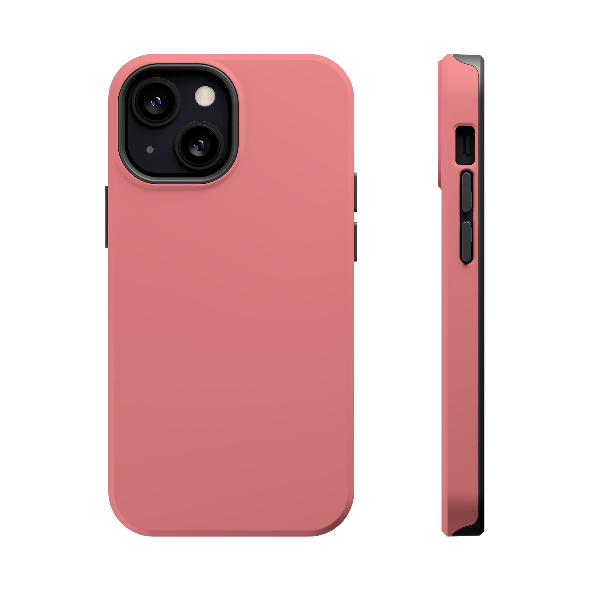 Rosewood Red – Soft Rose Red iPhone Case - Image 46
