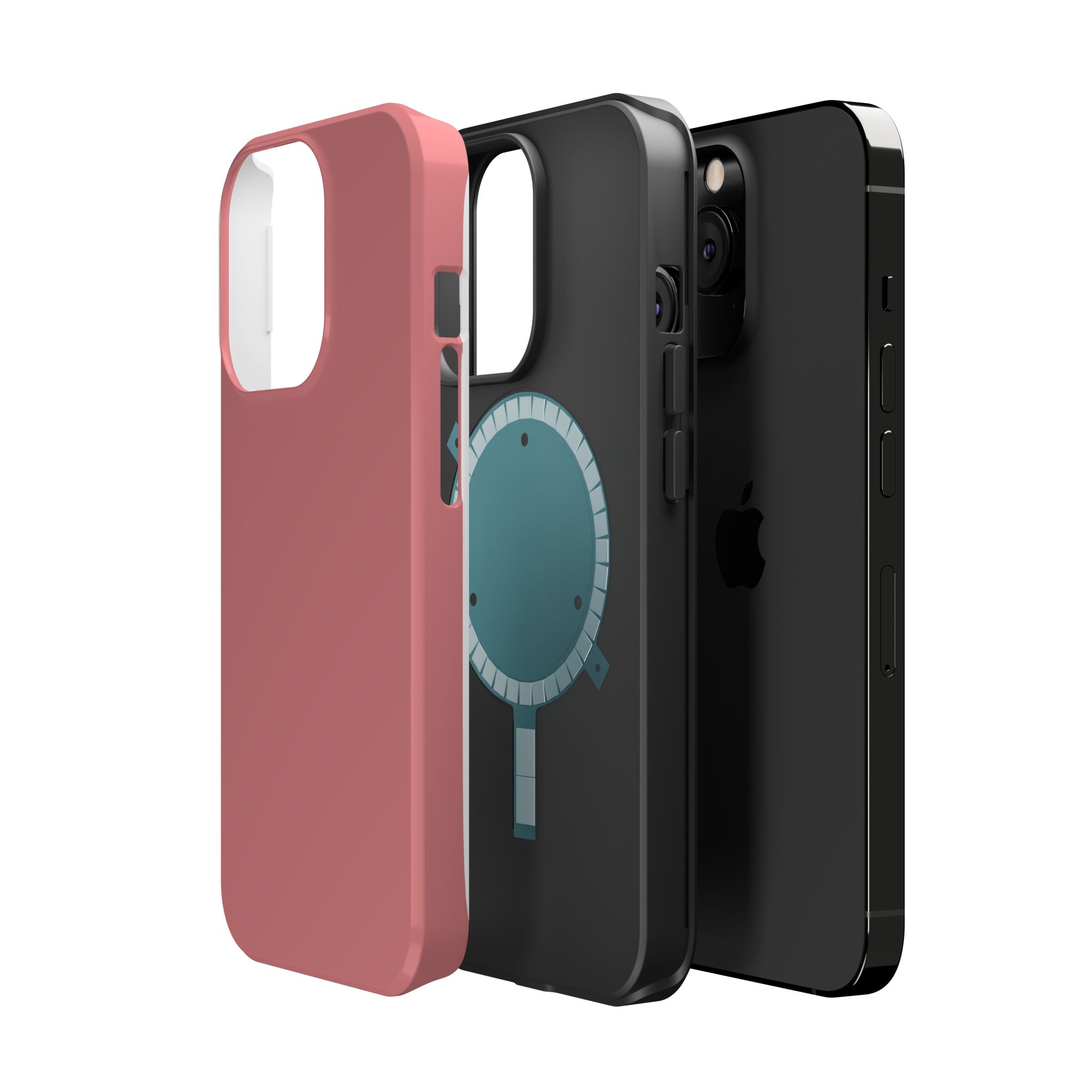 Rosewood Red – Soft Rose Red iPhone Case - Image 51