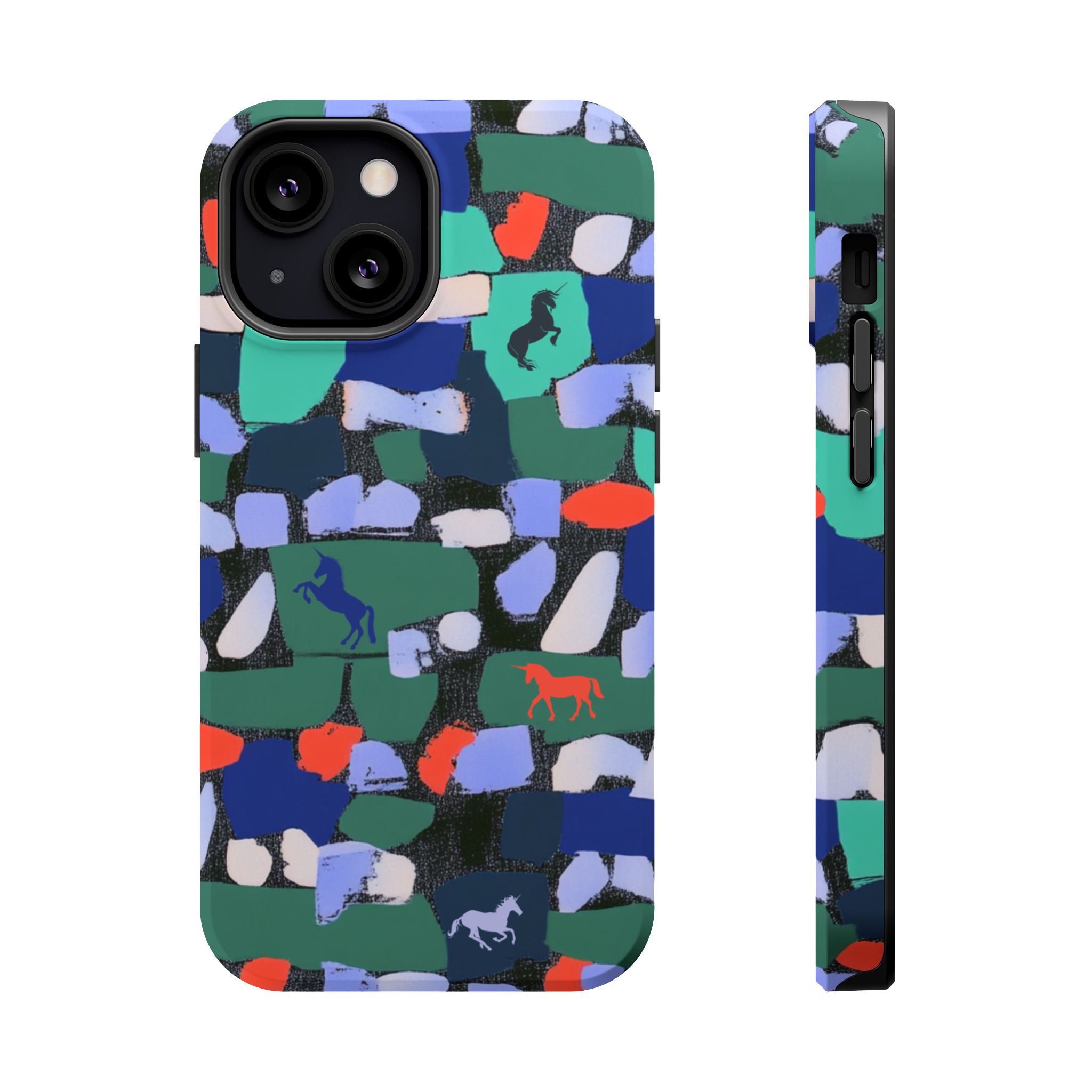 Myth Mosaic – Unicorn Fantasy iPhone Case - Image 46
