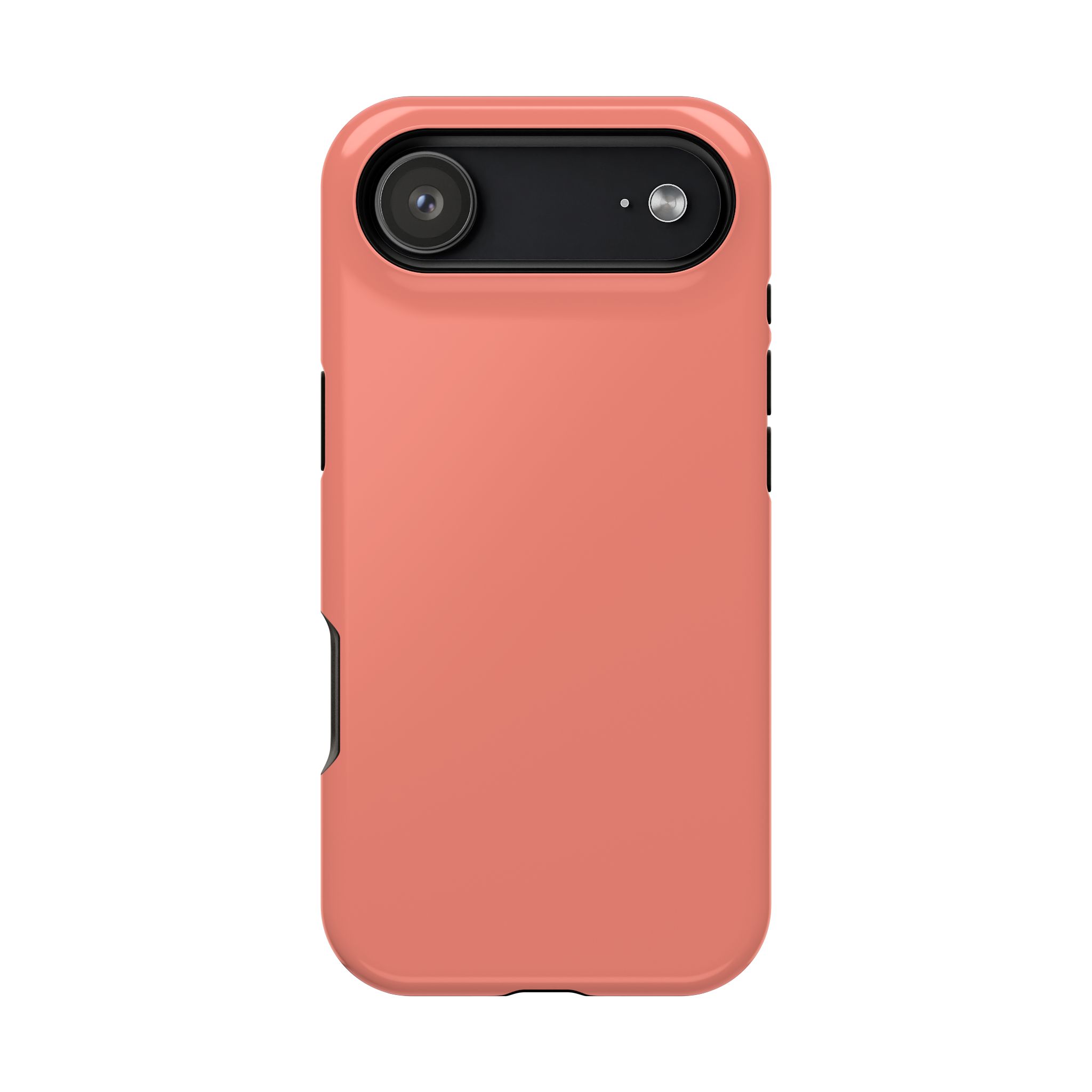Peachy Coral – Warm Coral iPhone Case - Image 35