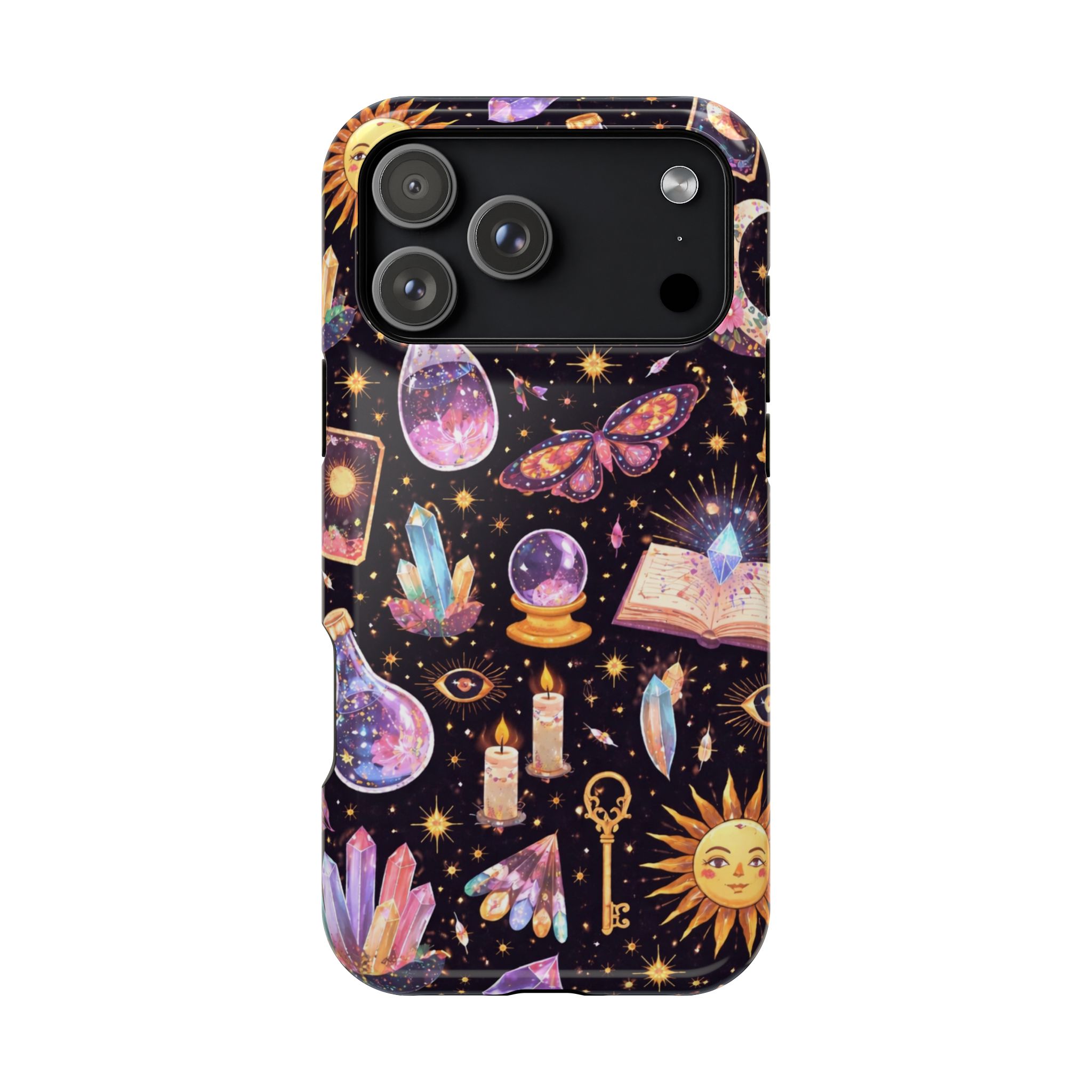 Cosmic Alchemy – Mystical Celestial Magic iPhone Case - Image 39