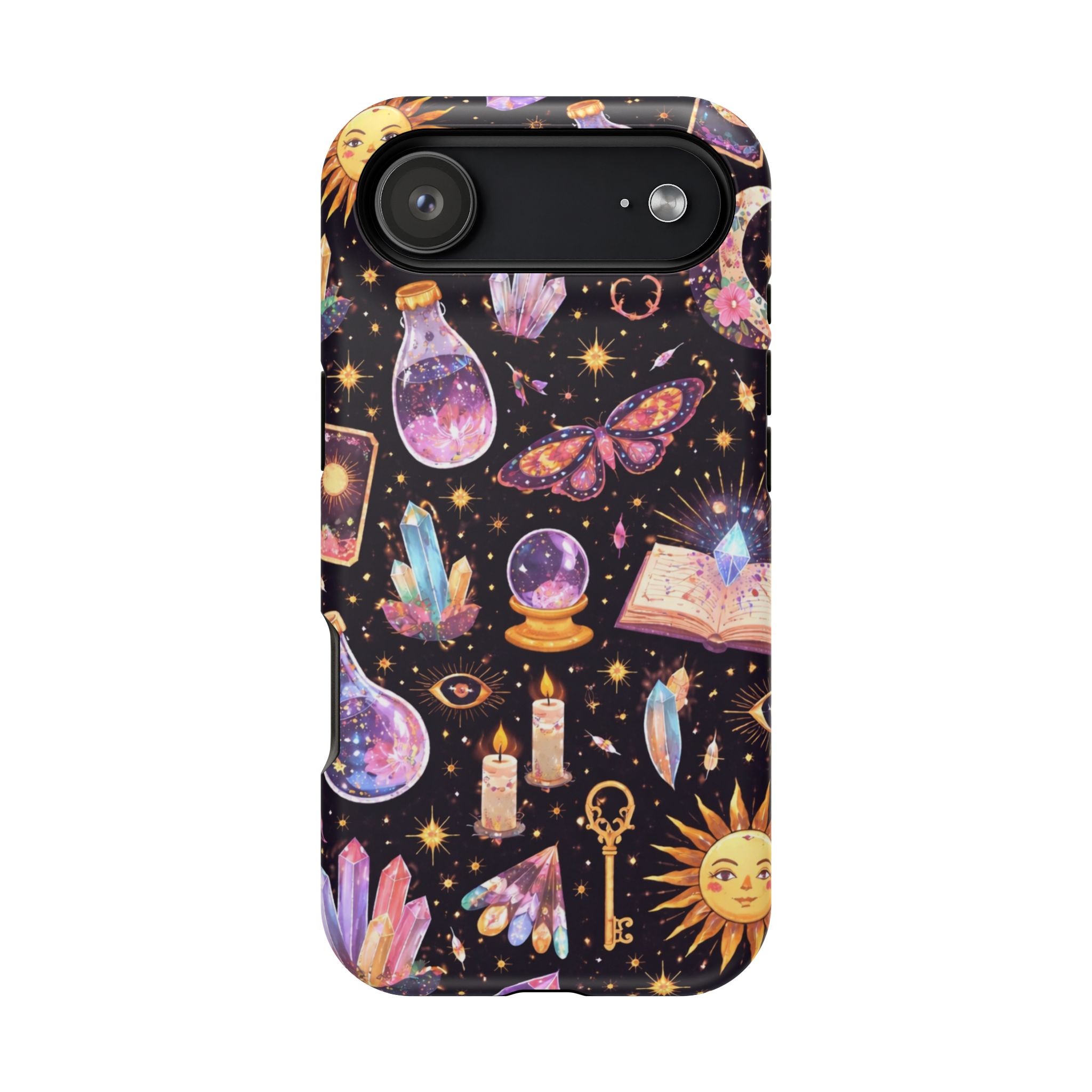 Cosmic Alchemy – Mystical Celestial Magic iPhone Case - Image 36