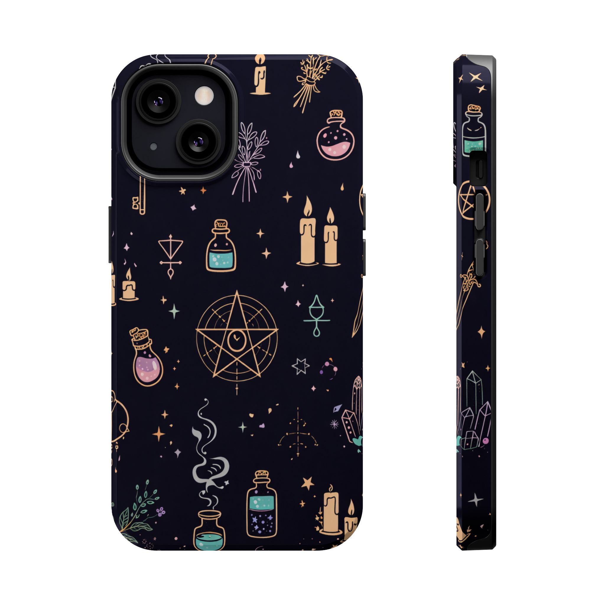 Coven Symbols – Witchcraft Icons Magic iPhone Case - Image 10