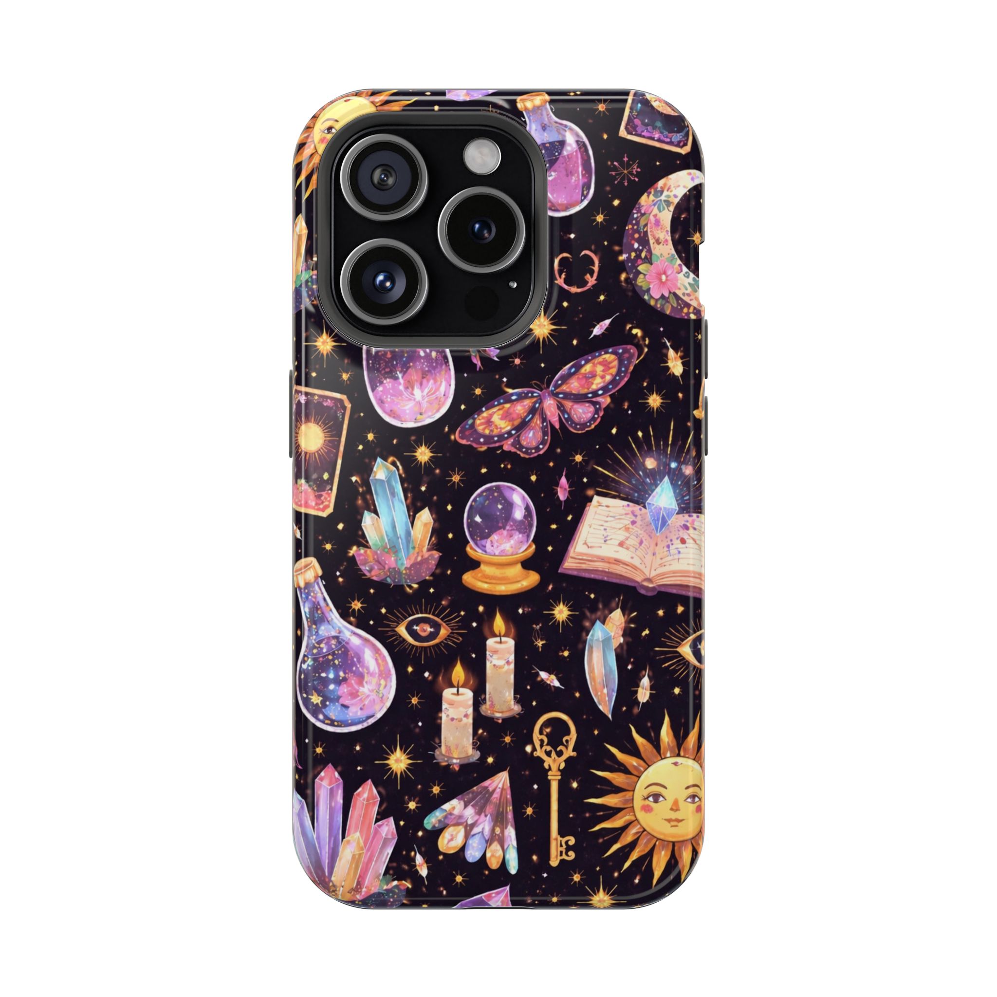 Cosmic Alchemy – Mystical Celestial Magic iPhone Case - Image 20
