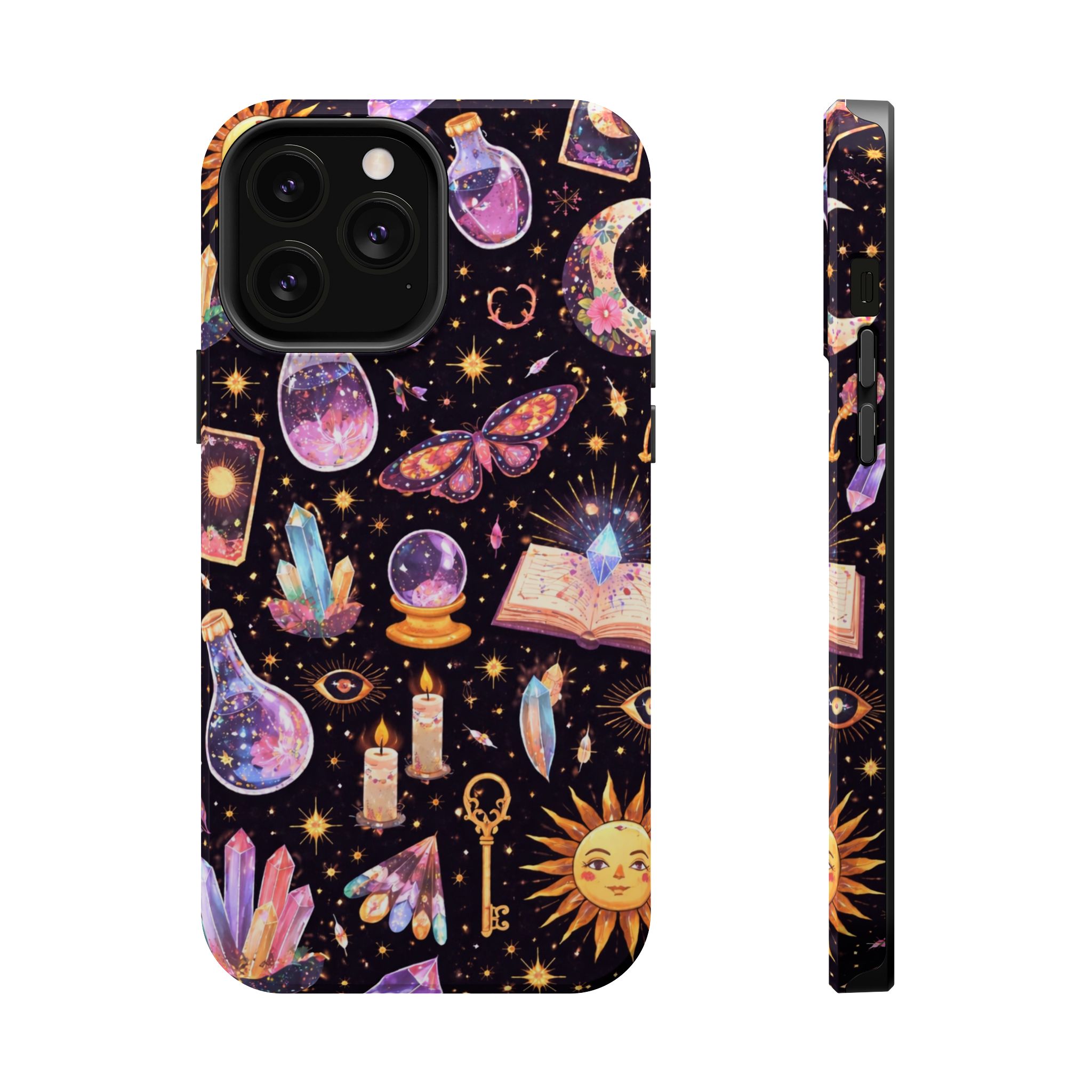 Cosmic Alchemy – Mystical Celestial Magic iPhone Case - Image 16