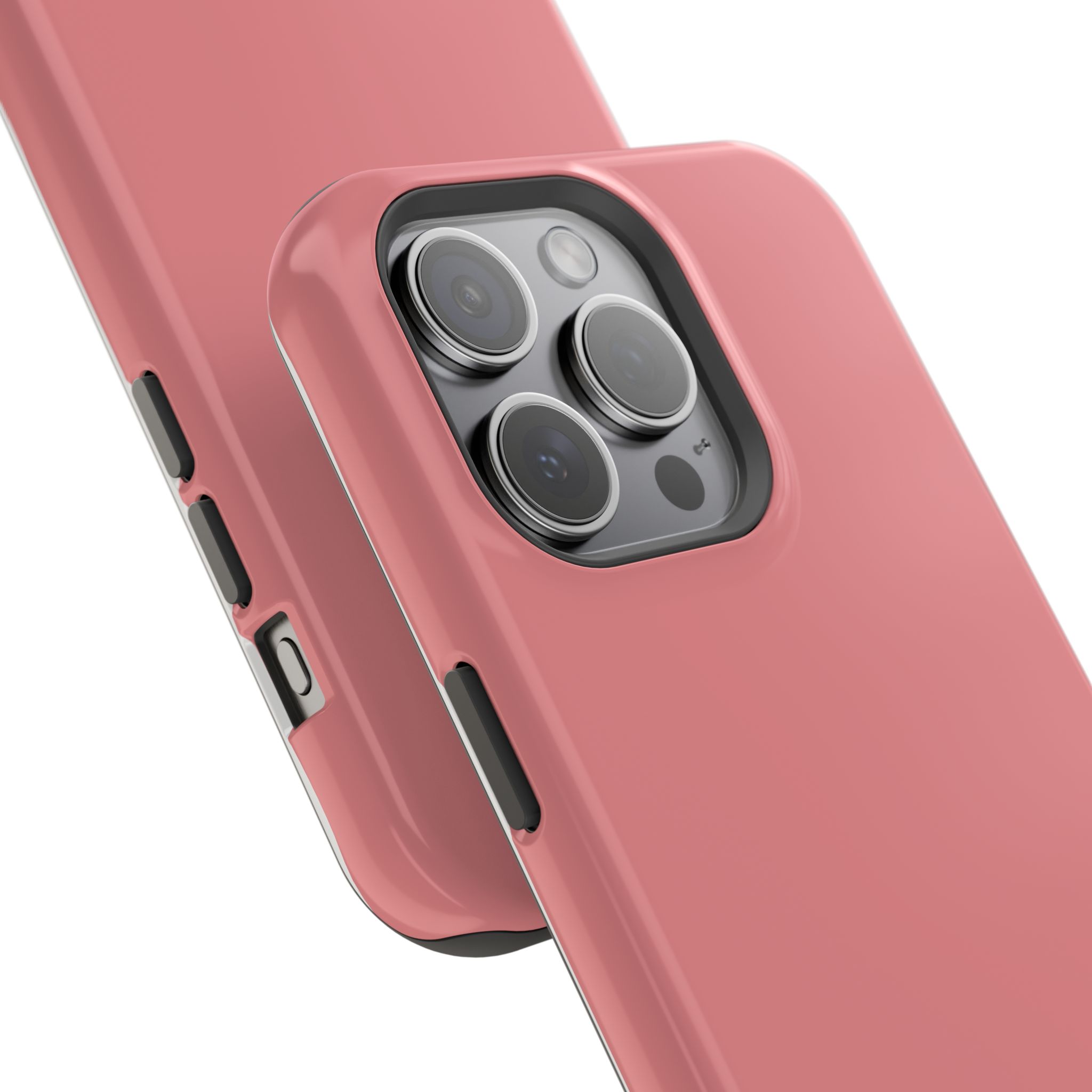 Rosewood Red – Soft Rose Red iPhone Case - Image 91