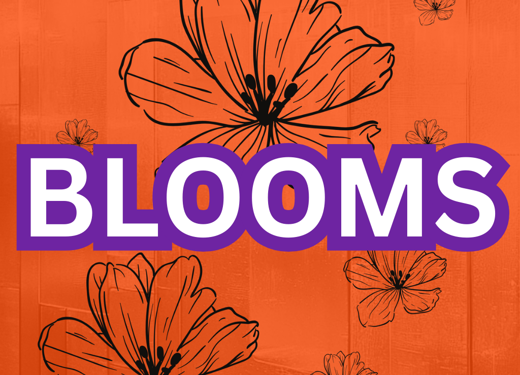 blooms iphone case